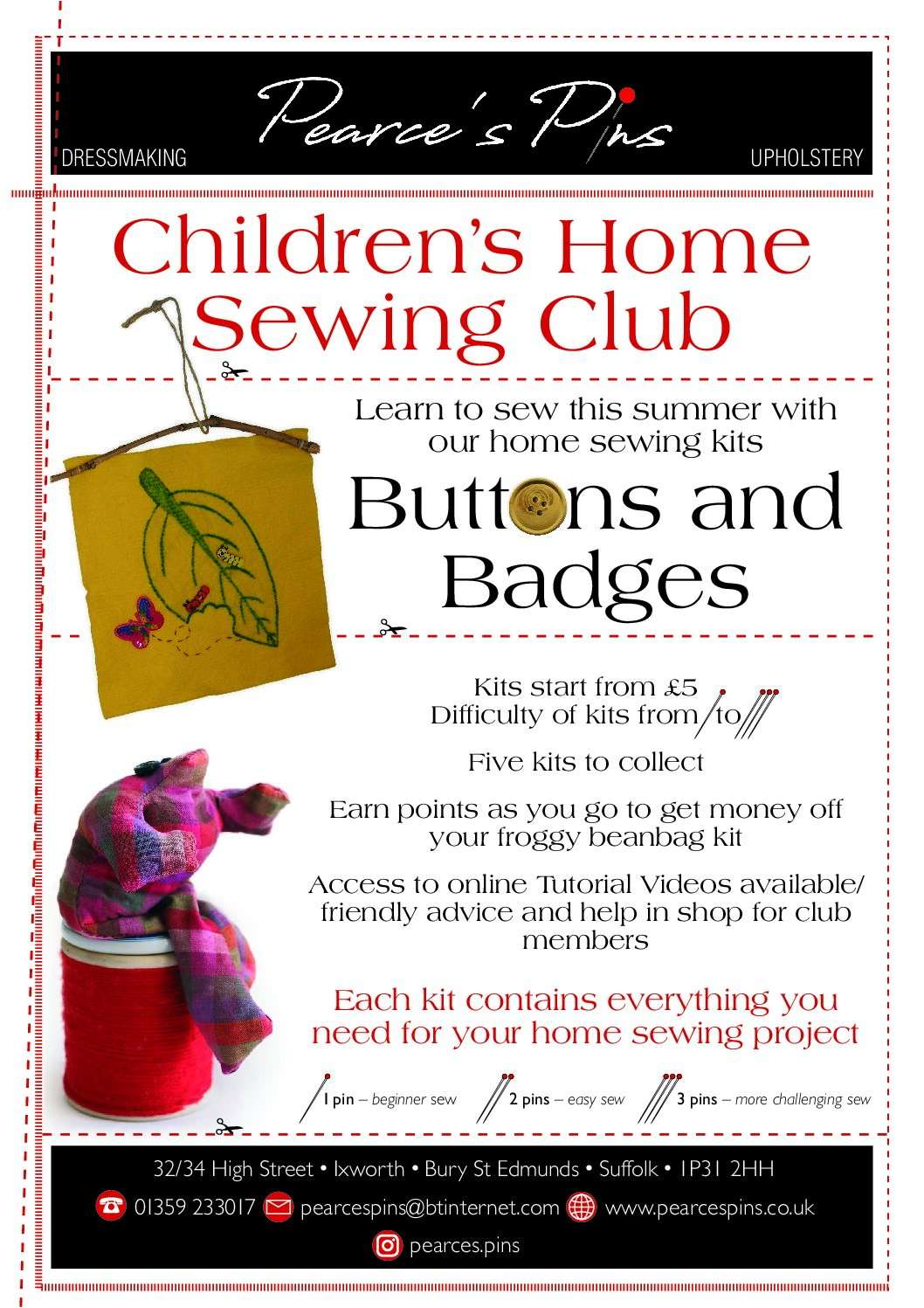 Children’s Home Sewing Club
